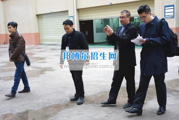 四川省外僑辦中日會館副館長劉勇一行蒞臨瀘州市職業技術學校調研