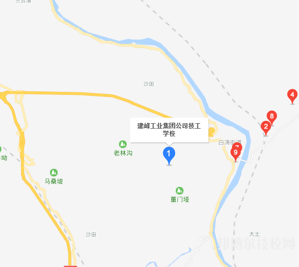 重慶建峰工業集團有限公司技工學校地址在哪里