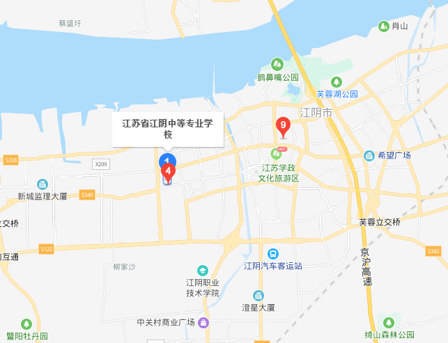 江蘇江陰中等專業學校地址在哪里