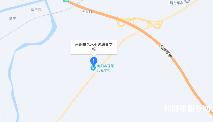 南陽市藝術中等職業學校地址，乘車路線