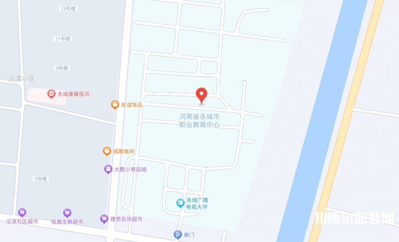 永城市職業教育中心地址，乘車路線