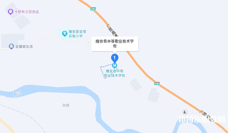 隆安縣中等職業技術學校地址，乘車路線