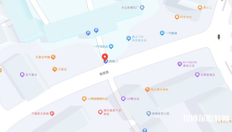 南丹縣職業教育中心地址，乘車路線