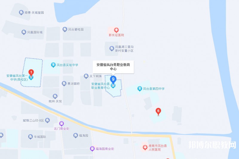 鳳臺縣科技中等專業學校地址，乘車路線