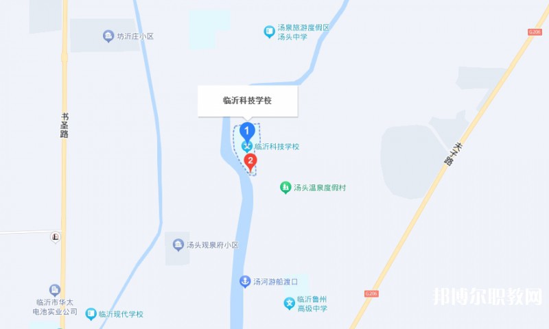 臨沂科技普通中等專業學校地址，乘車路線
